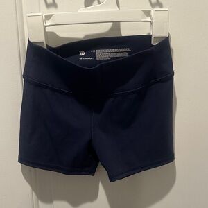 All in Motion girls Dark Blue Athletic Shorts